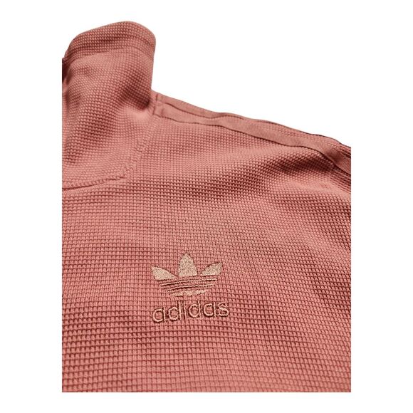 Adidas Rose Pink Track Jacket Dress Women's Size Small Y2K Streetwear Athleisure - Picture 7 of 12